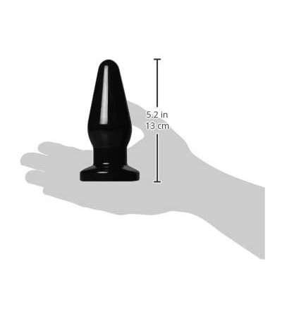 Anal Sex Toys Black Anal Plug- Large - CI11FW2I98N $6.77