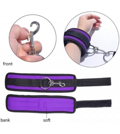 Restraints 7 Pcs/Set Special 饾悡oys for Couples- Fun 饾悞饾悓 饾悡oys- Adult Cosplay - Handcuffs and Whip Games- Massage Tools & Equ...