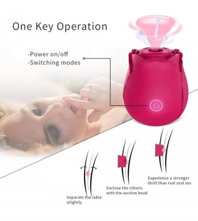 Vibrators Clitoral Sucking Vibrator with 7 Intense Suction- Rechargeable Waterproof Clit Sucker Nipple Stimulator Sex Toys fo...