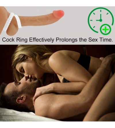 Penis Rings Cock Ring Penis Ring Silicone Cock Rings Sex Toy Cook Rings for Men Premium Stretchy Penis Rings Stronger Erectio...
