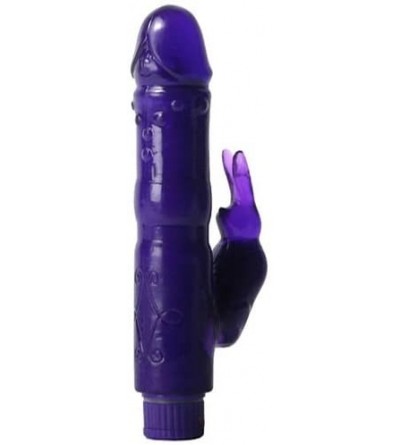 Vibrators Classic Waterproof Rabbit Vibrator- Purple - CN112SJHFZ1 $34.09