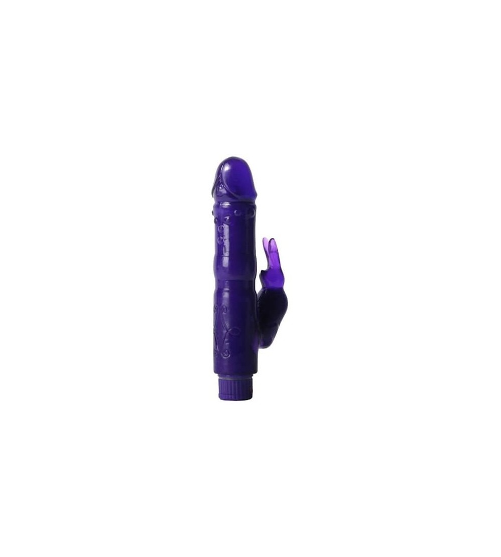 Vibrators Classic Waterproof Rabbit Vibrator- Purple - CN112SJHFZ1 $11.95