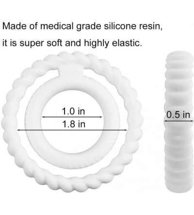 Penis Rings Cock Ring Penis Ring Silicone Cock Rings Sex Toy Cook Rings for Men Premium Stretchy Penis Rings Stronger Erectio...