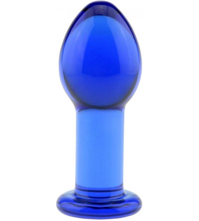 Anal Sex Toys SM Fetish Glass Penis Crystal Ball Anal Plug G-spot Stimulator Butt Pleasure Wand Mushroom Adult Sex Toy for Be...
