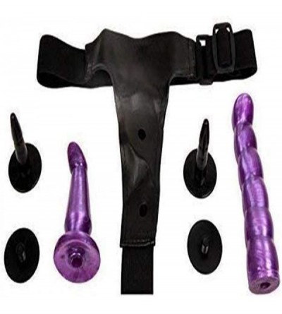 Dildos adullt Toys for Couples Kits Double-Headed Dǐldo-Adjustable Leather Strǎp-Lesbian Mǎsturbation Sêx Toy with 2 Silicone...
