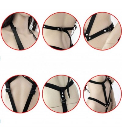 Restraints Bondage Restraints Wear Set Kit for Bed and Under Bed Sex Play SM Bondage Toy Gear Breast Butt Rope Strap On Harne...