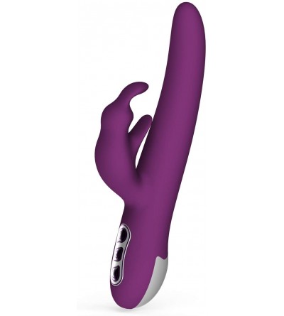 Vibrators Electric Rabbit Vibrator for Women 360° Rotation Dildo USB Rechargeable Vibrating Adult Sex Toys G-spot Vagina Vibe...