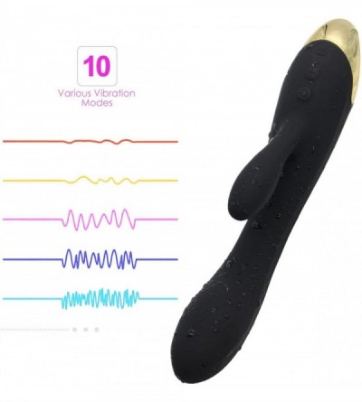 Vibrators 2020 Upgraded Yoga Massager Personal Handheld Body Massager Whisper Quiet Waterproof Portable with 10 Modes & Dual ...
