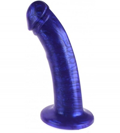 Dildos Leo Dildo- Purple Shimmer - Purple Shimmer - C811N6NOTJD $89.29