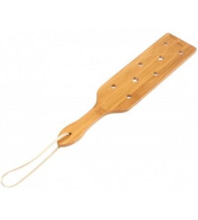 Paddles, Whips & Ticklers Hearts Pattern Bamboo Spanking Paddles Toy for Couple Role Play Costume Cosplay - CH18H9ULS0Y $8.96