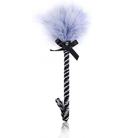 Paddles, Whips & Ticklers Faux Bird Feather Ticklers Whips -Gray - CP18GCZ8DOH $22.43