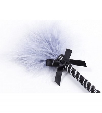 Paddles, Whips & Ticklers Faux Bird Feather Ticklers Whips -Gray - CP18GCZ8DOH $6.70