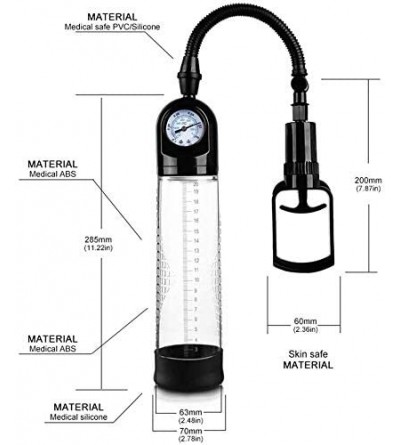 Pumps & Enlargers Effective Male Pënïsextender Pump 12 Inch Girth ênlargêment Pump for Men Manual D&içk Enlarger Vacuum Pump ...