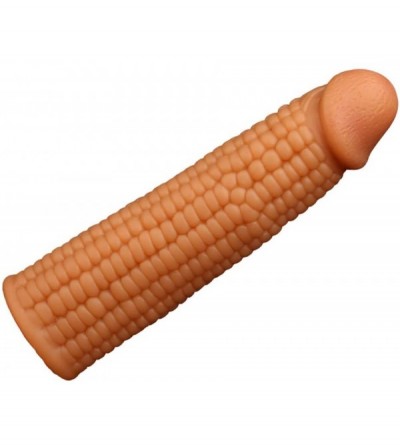 Pumps & Enlargers Reusable Penis Sleeve Extender Soft Silicone Cock Extension Sex Toy Cock Enlarger Condom Sheath Delay Ejacu...