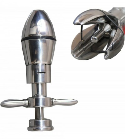 Anal Sex Toys Stainless Steel Lock-able Anal Plug Bondage Butt Plug Anal Hook - C111QRF4B4Z $110.46