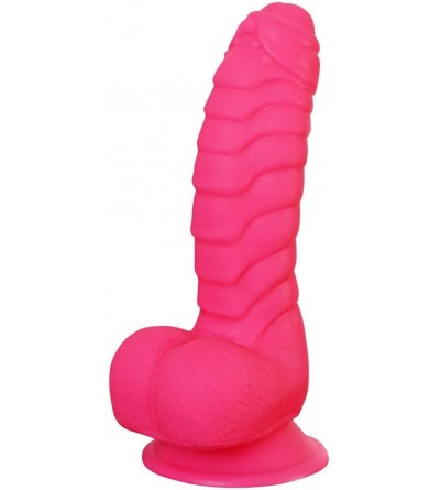 Dildos Realistic Dildo for Beginner- Body Safe Soft Silicone Penis Adult Sex Toys- Strong Suction Cup -Discreet Packaging (Pi...
