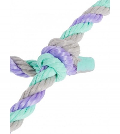 Paddles, Whips & Ticklers Rope Cow Halter - Gray/Lavender/Mint - CV12NA7OJZN $9.85