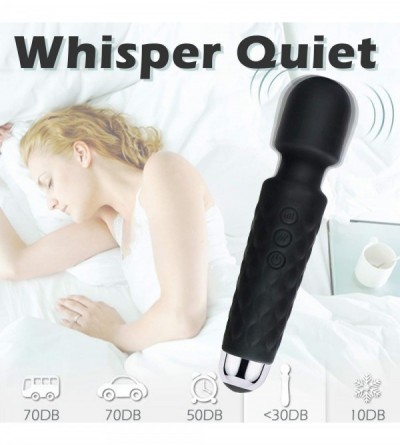 Vibrators Powerful Wand Massager- Cordless Personal Massager Handheld for Women with 20 Patterns & 8 Speeds- Waterproof Recha...