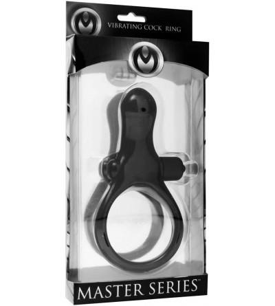 Penis Rings The Mystic Vibrating Cock Ring with Taint Stimulator - C911J1HZFGT $17.86