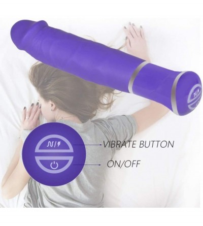 Vibrators Dildo Vibrator for Women-G Spot Clitoris Anal Stimulator- Realistic Silicone Vibrating Penis Adult Sex Toy for Coup...