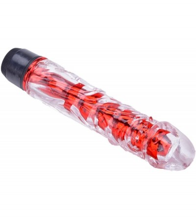 Vibrators Adult G-spot Sex Toy Dildo Vibrate Massager Multispeed Vibrator for Women - CF11OGH1YBT $8.56