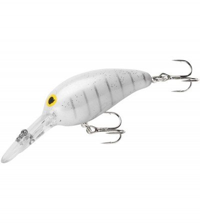 Vibrators Lures Middle N Mid-Depth Crankbait Bass Fishing Lure- 3/8 Ounce- 2 Inch - White Ghost - C911BO1VS4X $22.19