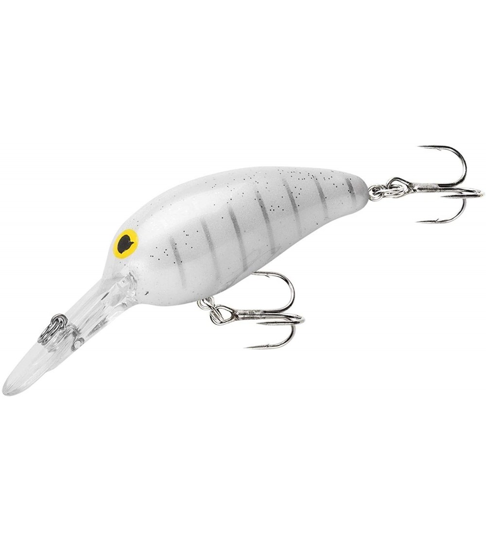 Vibrators Lures Middle N Mid-Depth Crankbait Bass Fishing Lure- 3/8 Ounce- 2 Inch - White Ghost - C911BO1VS4X $6.34