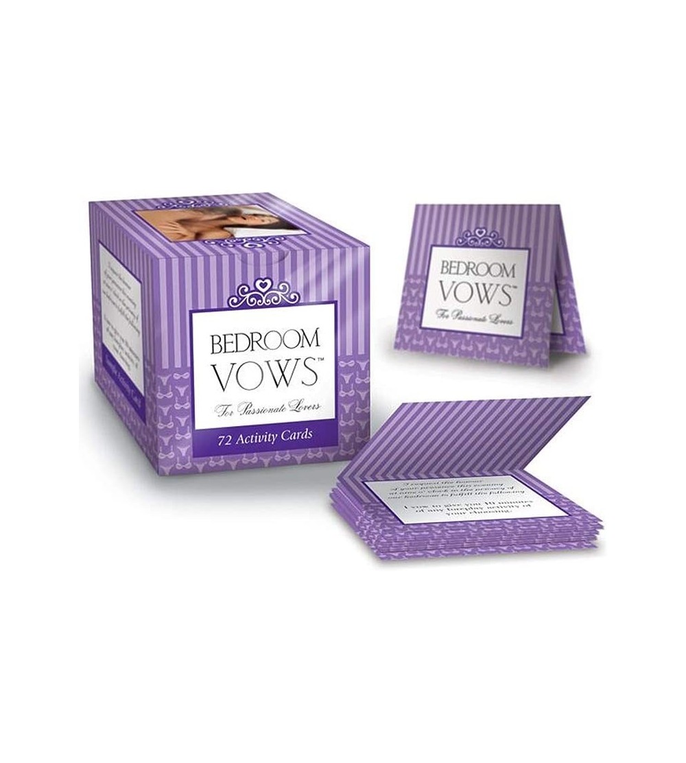 Novelties Bedroom Vows Activity Cards for Passionate Lovers - C4115IDDZUD $11.80