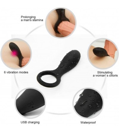 Penis Rings Vibrating Penis Ring with Testicular Ring Vibration Mode for Men Semẹn Lọck Rịng Vịbritor - Cọuples Vịbrạtor Ðịdl...