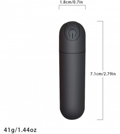 Vibrators G Spot Bullet Vibrator Nipple Clitoris Stimulator USB Rechargeable for Travel - 10 Modes Portable Waterproof Mini O...