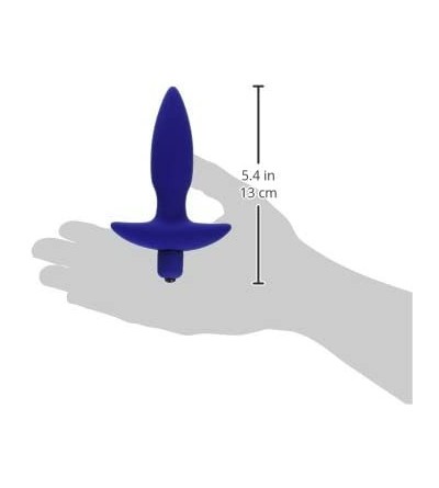 Anal Sex Toys Corked 02 Silicone Anal Plug Waterproof- Blue- Small - Blue - CK11NIEKPOD $15.38