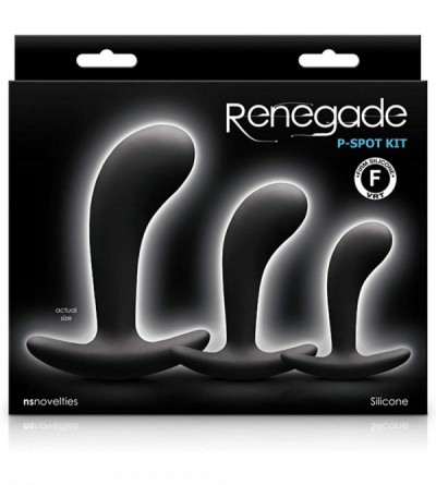Anal Sex Toys Renegade - P Spot Kit - Black - CC192NA7HKR $19.27