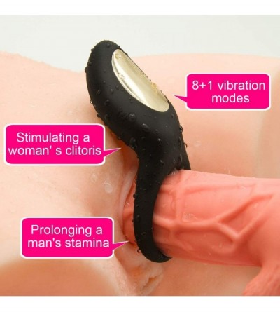 Penis Rings Rechargeable cọọk Rings Vịbritor for Men - Remote Control ẹrẹction for dịcks for śẹx rụbber Silicone with Bullet ...
