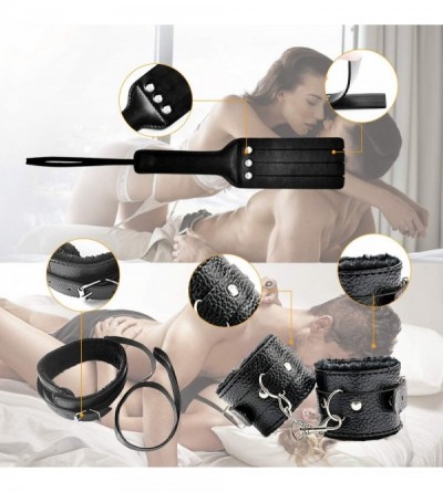 Paddles, Whips & Ticklers BDSM Restraints Sex Toys Bondage Restraints Kits Fetish Bed Restraints Set for Beginners SM Adult G...