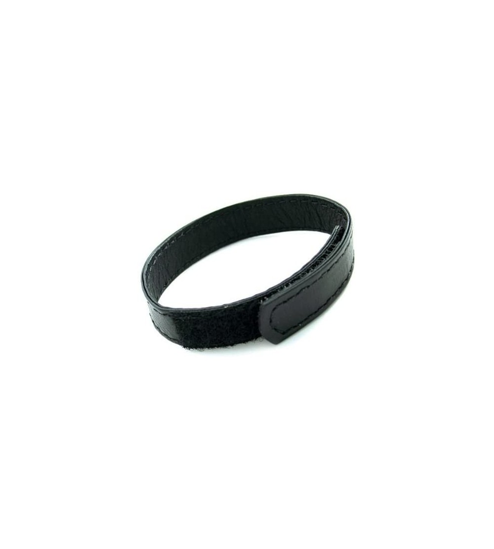 Penis Rings Cock Ring- Leather- Velcro- Black - CV112NZGZFB $8.00