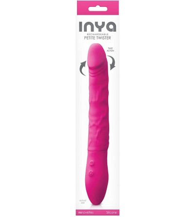 Vibrators Inya Petite Twister Vibrator (Pink) - Pink - C0193ZDCMOM $23.56