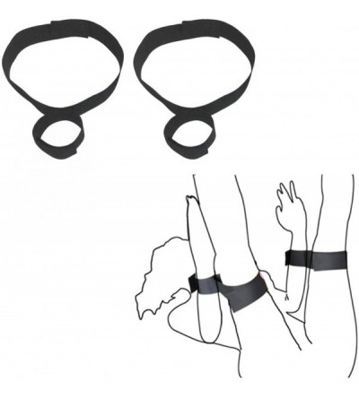 Restraints Tight Thigh Cuffs Handcuffs for Beginner- Durable Straps Set - CK199S0O0WH $9.70