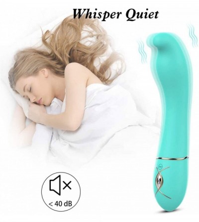 Vibrators Dual Density Silicone G-spot Vibrator for Beginners- IPX7 Waterproof Rechargeable Clitoris Stimulator with 7 Vibrat...