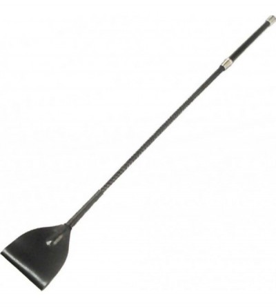 Sex Dolls Mare Leather Riding Crop- Black - C411WI64MB9 $20.49