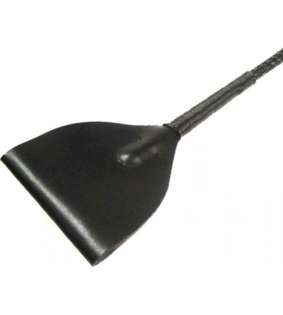 Sex Dolls Mare Leather Riding Crop- Black - C411WI64MB9 $20.49