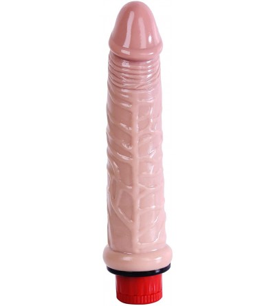 Vibrators 6 Inch Realistic Penis Vibrating Dildo Dong- Flesh Color- Adult Sex Toy- Fresh - C918H54SYKK $12.85