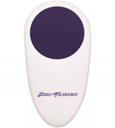 Anal Sex Toys Zero Tolerance - The Rocker - Remote/Wireless Control - 7 Speed Vibrating Functions in Base & Shaft Prostate An...