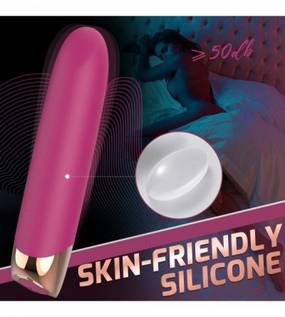 Vibrators Premium Silicone Clitoral Bullet Vibrator with 7 Vibration Modes for Precision Stimulation- Waterproof Lipstick G S...