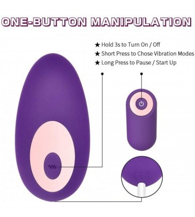 Vibrators Wearable Vibrator with Wireless Remote Control for Clitoris Stimulation- Strong Vibration Portable G-Spot Stimulati...