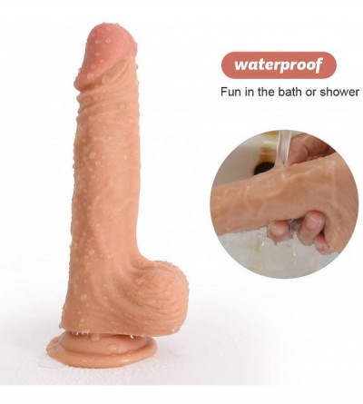 Dildos Realistic Dildo for Women Vaginal G Spot Stimulation- Sex Toys with Strong Suction Cup-7.9 Inch Flexible Dildo Lifilik...