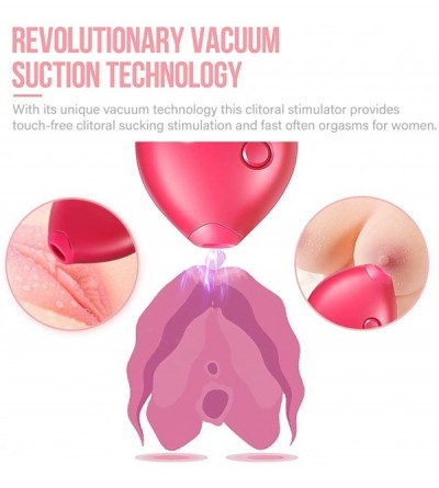 Vibrators Clitoral Sucking Vibrator for Clit Nipple Stimulation- Mini Small Clitoris Vibrators Sucker Stimulator Massager wit...
