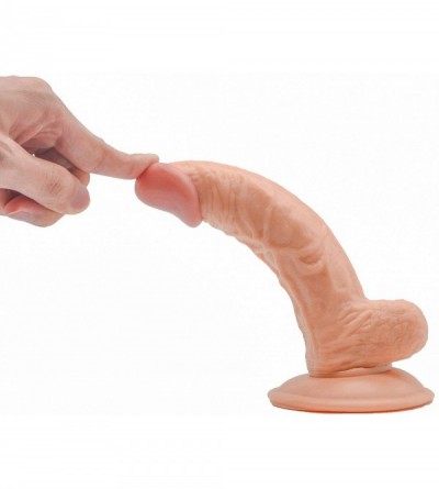 Dildos 7.8 inches Soft Unreachable Item for Woman in Bedroom - CJ19EUU3GX4 $46.61