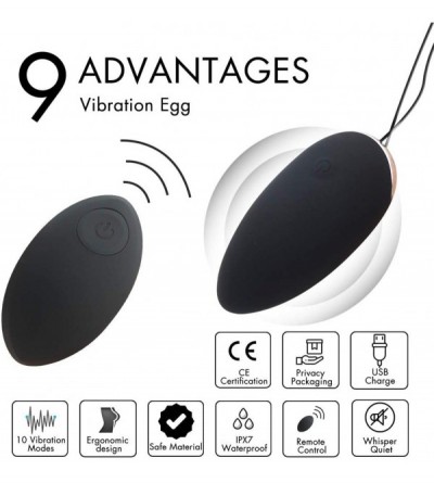 Vibrators Silicone Kegel Balls Exerciser 10 Modes for Tightening and Pleasure (Suitable for Beginners & Advanced) Wireless Co...