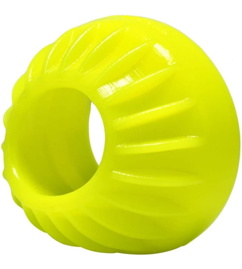 Penis Rings Turbine Lightweight Super Soft Silicone Cock Ring (Yellow) - C311RFT0VIH $22.29