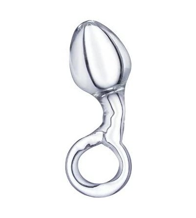 Anal Sex Toys Devi Glass Anal Plug - C0119W7S3XF $43.51
